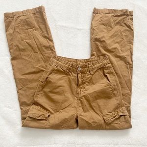 3/30$🤍 SHEIN | Tan/Camel straight leg cargo pants